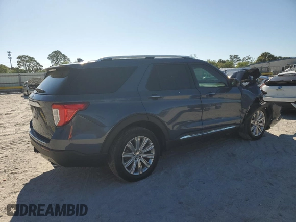 2021 Ford Explorer Limited with VIN 1FM5K8FW0MNA12230, listed as a Copart auction lot 49306325 with 72,174 mi miles and Non Repairable. Bid and sale history available at carsss.com. Image 3.