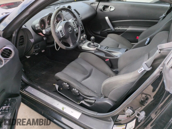 2007 Nissan 350Z with VIN JN1BZ34D57M506314, listed as a Copart auction lot 74861264 with 91,663 mi miles and Non Repairable. Bid and sale history available at DreamBid. Image 8.