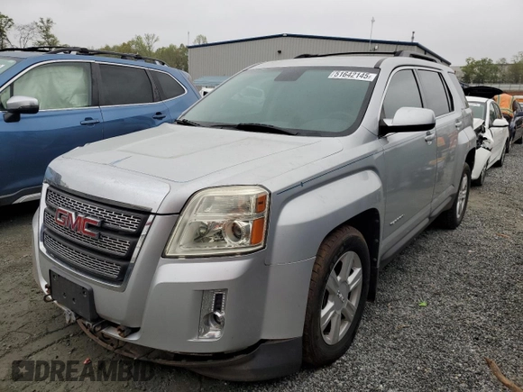 2012 GMC Terrain SLE-2 with VIN 2GKALSEK6C6125893, listed as a Copart auction lot 51642145 with 140,852 mi miles and Salvage Title. Bid and sale history available at carsss.com. Image 1.