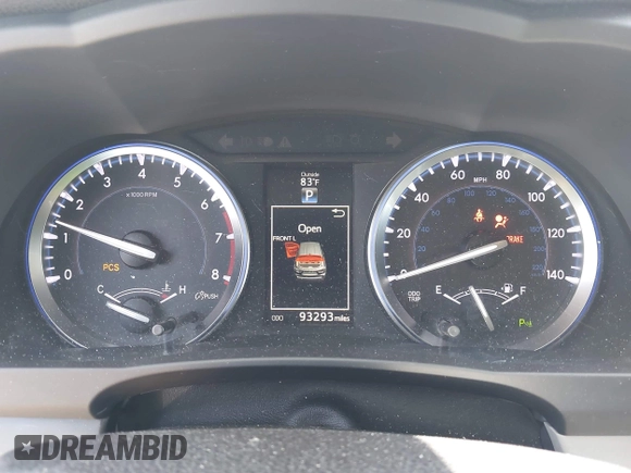 2016 Toyota Highlander Limited with VIN 5TDDKRFH8GS329274, listed as a IAAI auction lot 42551665 with 93,293 mi miles and . Bid and sale history available at DreamBid. Image 7.