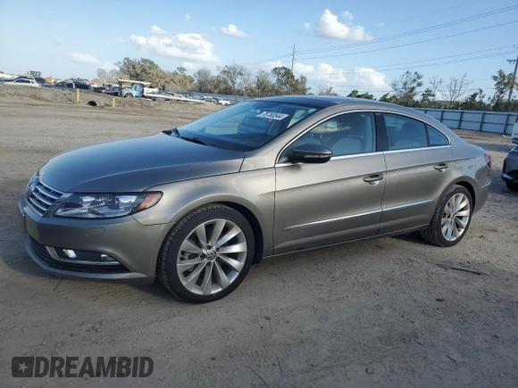 2013 Volkswagen CC VR6 Lux with VIN WVWHU7AN9DE504226, listed as a Copart auction lot 78783544 with 45,051 mi miles and Salvage Title. Bid and sale history available at carsss.com. Image 1.