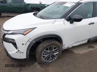 2024 Nissan Rogue S with VIN 5N1BT3AA2RC730153, listed as a IAAI auction lot 41795095 with 13,358 mi miles and . Bid and sale history available at DreamBid. Image 6.