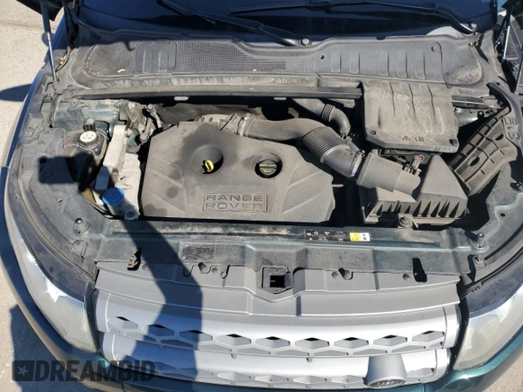 2013 Land Rover Range Rover Evoque Pure with VIN SALVN2BGXDH753287, listed as a Copart auction lot 48361175 with 121,900 mi miles and Salvage Title. Bid and sale history available at carsss.com. Image 12.