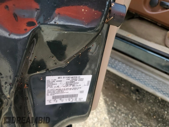 2005 Ford F-250 XL with VIN 1FTSW20P55EB47165, listed as a Copart auction lot 73633324 with Not Provided miles and Non Repairable. Bid and sale history available at DreamBid. Image 13.