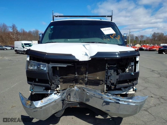 2014 GMC Savana Cargo Van with VIN 1GTW7FCAXE1915419, listed as a IAAI auction lot 41825607 with 154,375 mi miles. Bid and sale history available at carsss.com. Image 13.