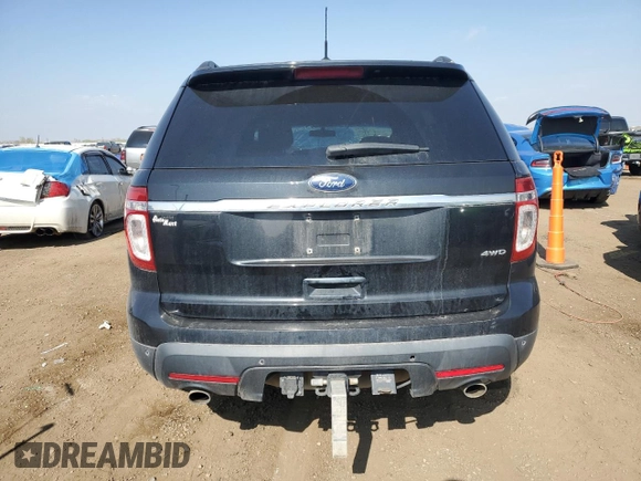 2013 Ford Explorer with VIN 1FM5K8B81DGA47418, listed as a Copart auction lot 54235895 with 136,585 mi miles and Salvage title. Bid and sale history available at DreamBid. Image 6.
