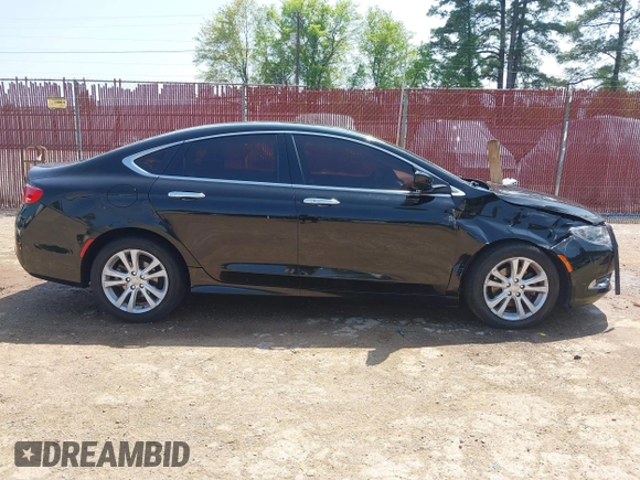 2015 Chrysler 200 Limited with VIN 1C3CCCABXFN661489, listed as a IAAI auction lot 41919598 with 169,131 mi miles. Bid and sale history available at carsss.com. Image 13.