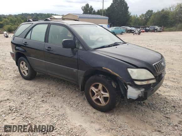 2002 Lexus RX 300 with VIN JTJHF10U320247975, listed as a Copart auction lot 70864354 with 0 mi miles and Salvage Title. Bid and sale history available at carsss.com. Image 4.