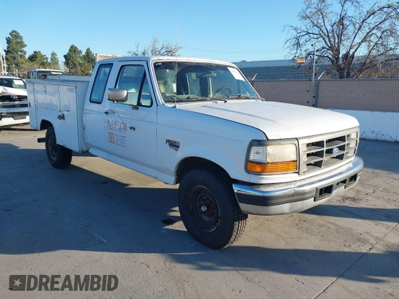1997 Ford F-250 with VIN 1FTHX25F6VEB42547, listed as a IAAI auction lot 41883987 with 306,882 mi miles and . Bid and sale history available at DreamBid. Image 1.