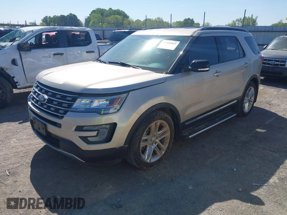 2017 Ford Explorer XLT with VIN 1FM5K7D81HGA99046, listed as a IAAI auction lot 41988865 with 163,339 mi miles and . Bid and sale history available at DreamBid. Image 2.