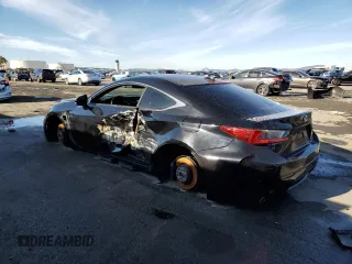 2015 Lexus RC F F z VIN JTHHP5BC7F5002700, wystawiony jako Copart lot #82954913 z przebiegiem 55 766 mil mil oraz . Historia ofert i sprzedaży dostępna na DreamBid. Obrazek 2.