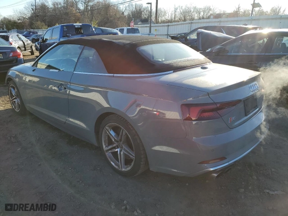 2019 Audi S5 Cabriolet Premium Plus with VIN WAUY4GF50KN001168, listed as a Copart auction lot 70566182 with NaN miles. Bid and sale history available at carsss.com. Image 2.