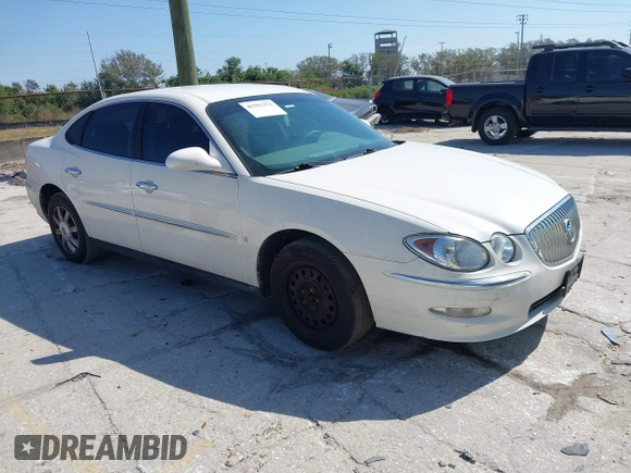 2008 Buick LaCrosse CX with VIN 2G4WC582881360293, listed as a IAAI auction lot 41591276 with 224,711 mi miles and . Bid and sale history available at DreamBid. Image 1.