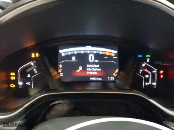 2018 Honda CR-V EX-L with VIN 5J6RW2H85JL008200, listed as a Copart auction lot 50212655 with 46,826 mi miles and Salvage Title. Bid and sale history available at carsss.com. Image 9.