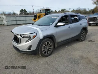 2020 GMC Terrain SLT with VIN 3GKALPEX9LL259981, listed as a Copart auction lot 88408295 with 192,153 mi miles and Salvage Title. Bid and sale history available at carsss.com. Image 1.