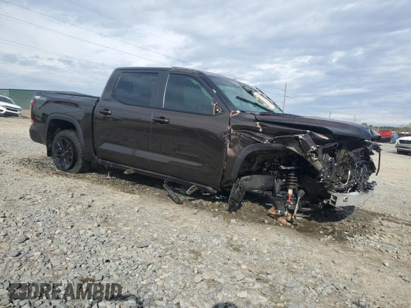 2024 Toyota Tundra Limited Hybrid with VIN 5TFWC5DB8RX040633, listed as a Copart auction lot 41972855 with 26,444 mi miles and Non repairable. Bid and sale history available at DreamBid. Image 4.