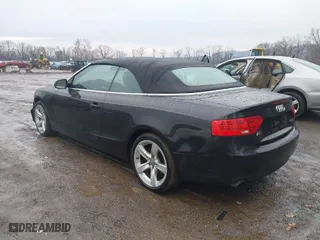 2013 Audi A5 Premium Plus with VIN WAULFAFHXDN009518, listed as a IAAI auction lot 41640973 with 189,687 mi miles. Bid and sale history available at carsss.com. Image 3.