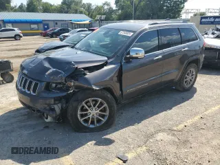 2015 Jeep Grand Cherokee Limited with VIN 1C4RJFBG1FC855685, listed as a Copart auction lot 67348924 with 106,510 mi miles and Salvage Title. Bid and sale history available at carsss.com. Image 1.