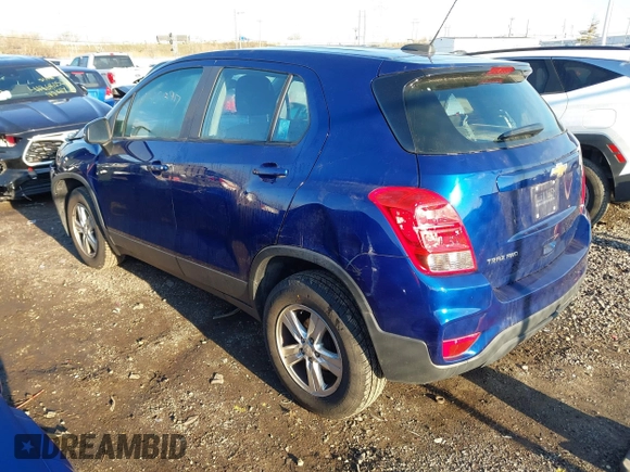 2017 Chevrolet Trax LS with VIN 3GNCJNSB3HL131659, listed as a IAAI auction lot 41892397 with 124,003 mi miles. Bid and sale history available at carsss.com. Image 3.