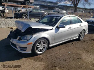 2012 Mercedes-Benz C-Class C 250 Sport with VIN WDDGF4HB8CR219899, listed as a Copart auction lot 89292355 with 70,793 mi miles and Salvage Title. Bid and sale history available at carsss.com. Image 1.