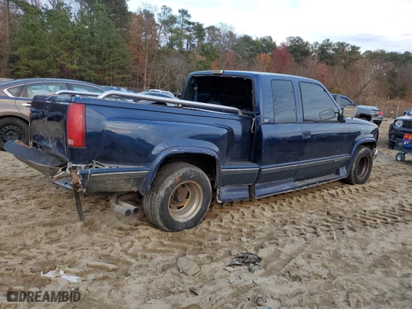 1993 Chevrolet C/K 1500 with VIN 2GCEC19K5P1248511, listed as a Copart auction lot 81170814 with 238,029 mi miles and Salvage Title. Bid and sale history available at carsss.com. Image 3.