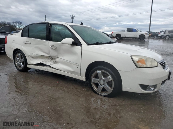 2007 Chevrolet Malibu LTZ with VIN 1G1ZU57N67F301754, listed as a Copart auction lot 86716424 with 140,437 mi miles and Salvage Title. Bid and sale history available at carsss.com. Image 4.