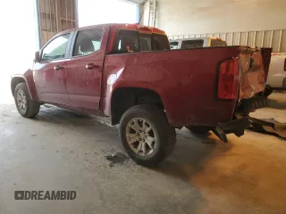 2021 Chevrolet Colorado 2WD LT with VIN 1GCGSCEA3M1295848, listed as a Copart auction lot 83054544 with 57,739 mi miles and Salvage Title. Bid and sale history available at carsss.com. Image 2.