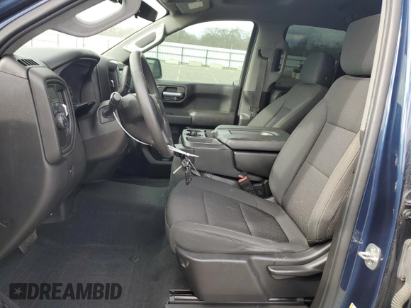 2021 Chevrolet Silverado 1500 Custom with VIN 1GCRWBEK3MZ153601, listed as a Copart auction lot 44274165 with 94,185 mi miles and Clean Title. Bid and sale history available at DreamBid. Image 7.
