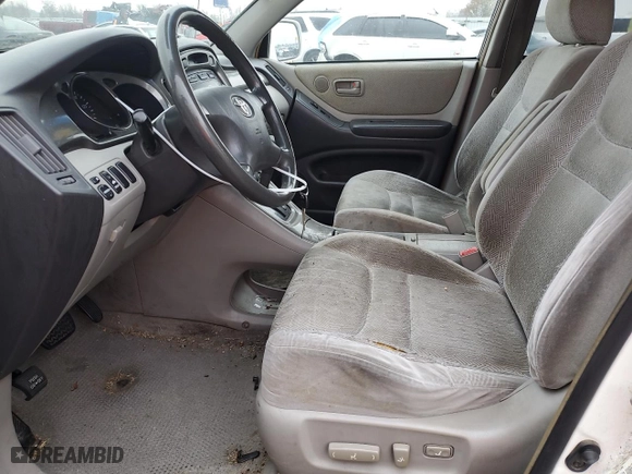 2002 Toyota Highlander with VIN JTEGF21A220035055, listed as a Copart auction lot 81856254 with 182,583 mi miles and Clean Title. Bid and sale history available at carsss.com. Image 7.