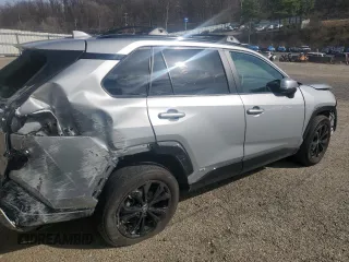 2024 Toyota RAV4 Hybrid SE with VIN 2T3T6RFV5RW080925, listed as a Copart auction lot 50439585 with 0 mi miles and Salvage Title. Bid and sale history available at carsss.com. Image 3.