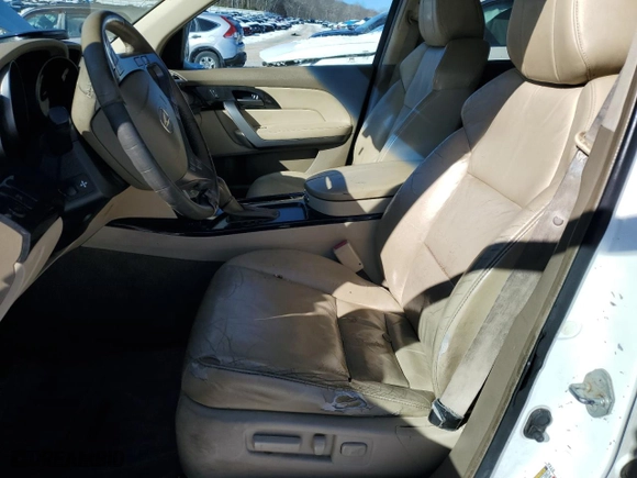 2008 Acura MDX Tech Pkg with VIN 2HNYD28398H514562, listed as a Copart auction lot 45809405 with 0 mi miles and Clean Title. Bid and sale history available at carsss.com. Image 7.