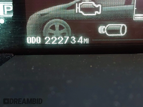 2013 Toyota Prius One with VIN JTDKN3DU3D5615711, listed as a IAAI auction lot 42119419 with 222,734 mi miles. Bid and sale history available at carsss.com. Image 15.