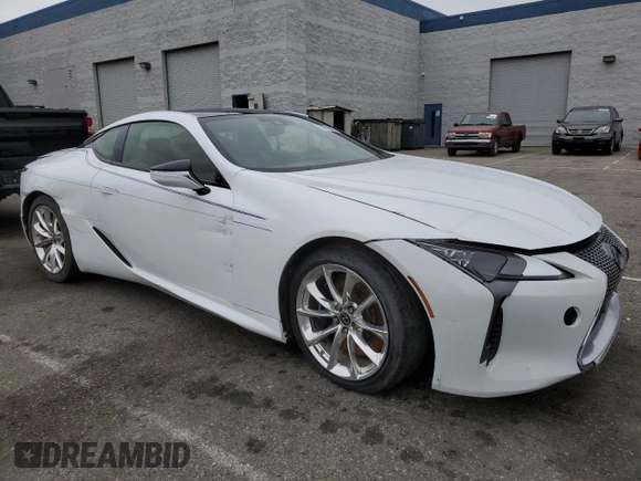 2018 Lexus LC 500h z VIN JTHHP5AY4JA001016, wystawiony jako Copart lot #53820545 z przebiegiem Nie podano mil oraz Szkody całkowita. Historia ofert i sprzedaży dostępna na DreamBid. Obrazek 4.
