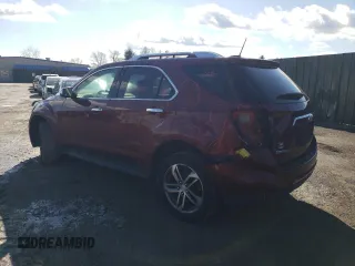 2017 Chevrolet Equinox Premier with VIN 2GNALDEK4H1537331, listed as a Copart auction lot 45190865 with 129,661 mi miles and Salvage Title. Bid and sale history available at carsss.com. Image 2.