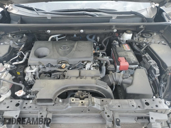 2021 Toyota RAV4 XLE Premium with VIN 2T3C1RFV9MW162776, listed as a Copart auction lot 55336675 with 79,060 mi miles and Salvage title. Bid and sale history available at DreamBid. Image 12.