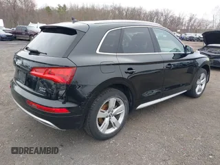 2018 Audi Q5 Premium Plus z VIN WA1BNAFY2J2008789, wystawiony jako IAAI lot #41899063 z przebiegiem 106 739 mil mil oraz . Historia ofert i sprzedaży dostępna na DreamBid. Obrazek 4.