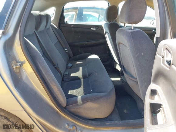 2008 Chevrolet Impala LT with VIN 2G1WT55KX81289406, listed as a IAAI auction lot 41938758 with 136,530 mi miles. Bid and sale history available at carsss.com. Image 8.