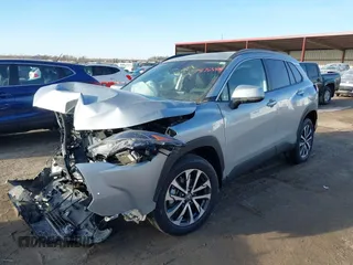 2024 Toyota Corolla Cross XLE with VIN 7MUDAABG0RV119925, listed as a IAAI auction lot 41763485 with 3,111 mi miles and . Bid and sale history available at DreamBid. Image 2.