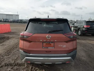 2021 Nissan Rogue Platinum with VIN JN8AT3DD1MW309882, listed as a IAAI auction lot 41501507 with 22,740 mi miles and . Bid and sale history available at carsss.com. Image 16.