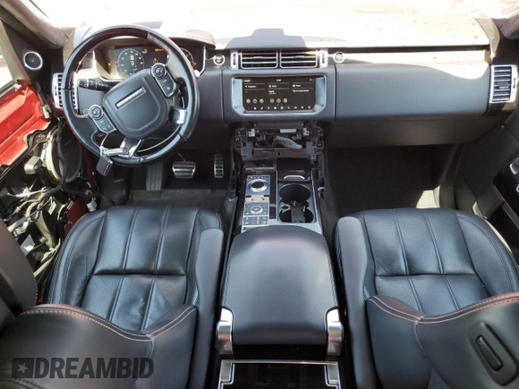 2017 Land Rover Range Rover с VIN SALGV5FE4HA338497, выставлен на аукционе Copart как лот 61456025 с пробегом 33 530 миль миль и Списание • Salvage title. История ставок и продаж доступна на DreamBid. Изображение 8.