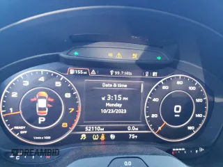 2017 Audi A3 Sedan Premium Plus with VIN WAUJ8GFF2H1023042, listed as a Copart auction lot 73591613 with 52,110 mi miles. Bid and sale history available at carsss.com. Image 9.