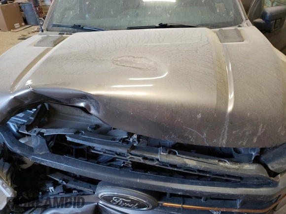 2023 Ford F-150 XL with VIN 1FTEW1E81PFB44320, listed as a Copart auction lot 78234334 with 37,499 mi miles and Salvage Title. Bid and sale history available at carsss.com. Image 12.