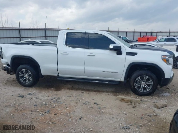 2021 GMC Sierra 1500 SLE with VIN 1GTR8BEK6MZ279543, listed as a IAAI auction lot 41795429 with 156,412 mi miles. Bid and sale history available at carsss.com. Image 13.
