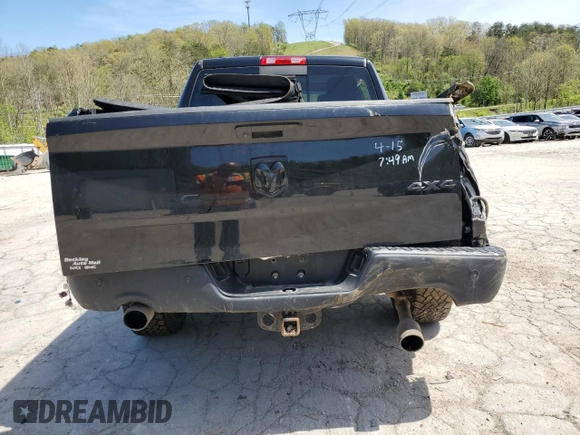 2019 Ram 1500 Warlock z VIN 1C6RR7LT1KS714908, wystawiony jako Copart lot #53509495 z przebiegiem 91 745 mil mil oraz Szkoda całkowita • Salvage title. Historia ofert i sprzedaży dostępna na DreamBid. Obrazek 6.