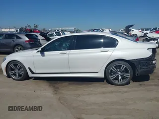 2019 BMW 7 Series 740i with VIN WBA7E2C53KB454816, listed as a IAAI auction lot 42539294 with 73,363 mi miles and . Bid and sale history available at DreamBid. Image 15.