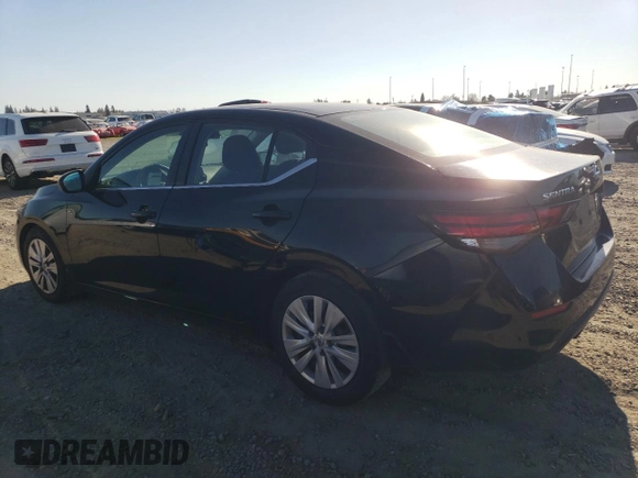 2020 Nissan Sentra S with VIN 3N1AB8BVXLY230437, listed as a Copart auction lot 50471005 with 134,605 mi miles and Clean Title. Bid and sale history available at carsss.com. Image 2.
