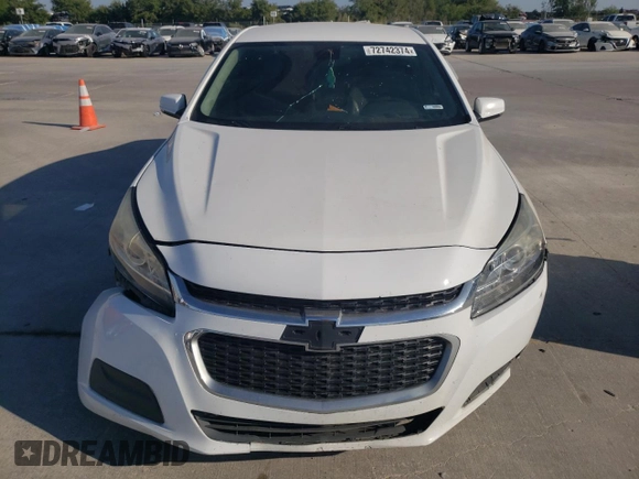 2016 Chevrolet Malibu Limited LT with VIN 1G11C5SA7GF147267, listed as a Copart auction lot 72742374 with 122,854 mi miles and Clean Title. Bid and sale history available at carsss.com. Image 5.