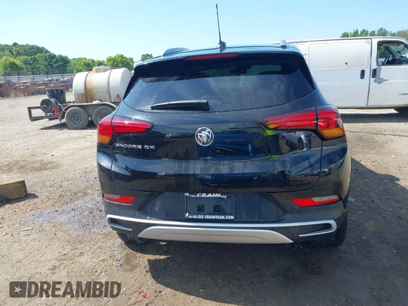 2023 Buick Encore GX Select with VIN KL4MMDS28PB151947, listed as a IAAI auction lot 39680439 with 9,437 mi miles and . Bid and sale history available at DreamBid. Image 16.