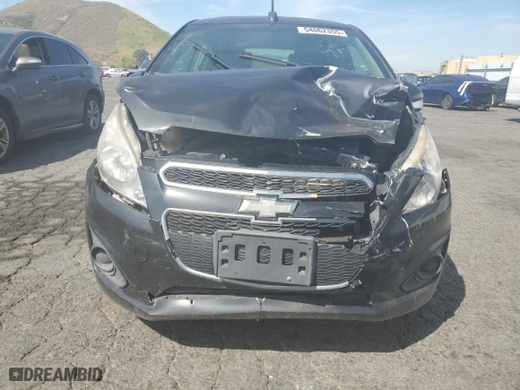 2015 Chevrolet Spark LS with VIN KL8CB6S9XFC800956, listed as a Copart auction lot 54062355 with 73,296 mi miles and Salvage Title. Bid and sale history available at carsss.com. Image 5.