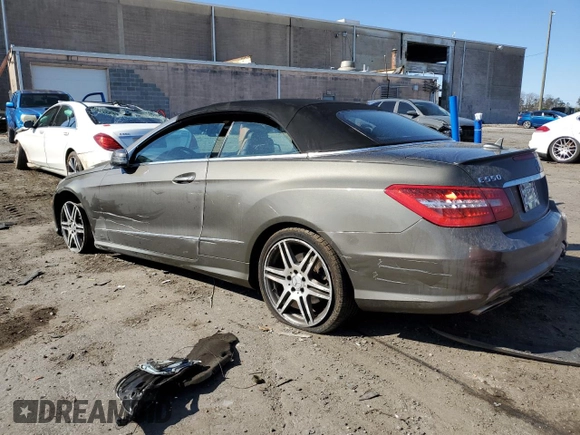 2011 Mercedes-Benz E-Class E 550 with VIN WDDKK7CF7BF042070, listed as a Copart auction lot 50443705 with 148,865 mi miles and Clean Title. Bid and sale history available at carsss.com. Image 2.
